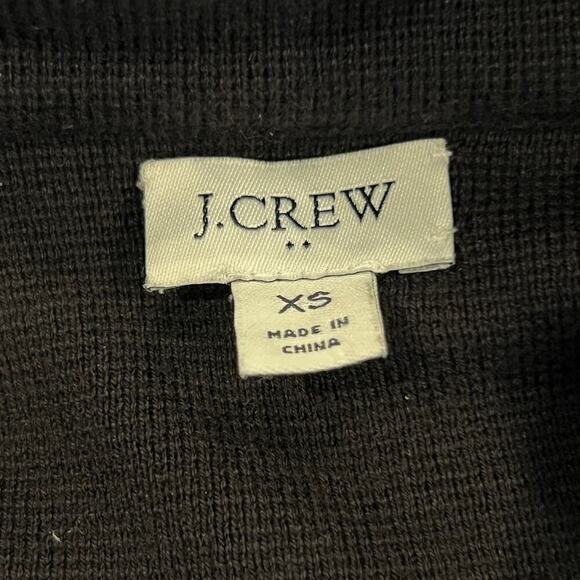 J. Crew Cotton Sweater-blazer Size XS - Picture 5 of 7